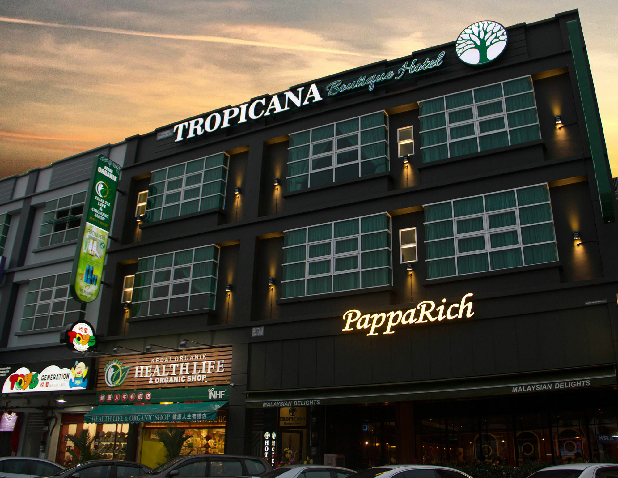 Tropicana Boutique Hotel Muar Esterno foto